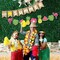 17-Piece Hello Summer Party Decor Set | Premium Burlap Banner & Hawaiian Garland, No-DIY Classic HD-Printed Tropical Luau Decorations for Birthday, Baby Shower & Pool Party
